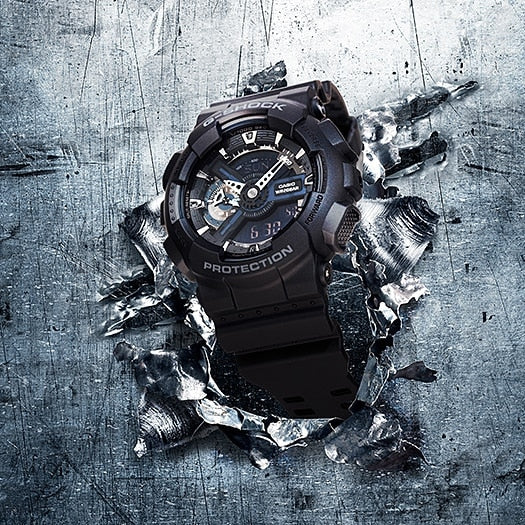 GA-110 Reloj G-Shock Pulsera de Resina para Hombre Doble hora