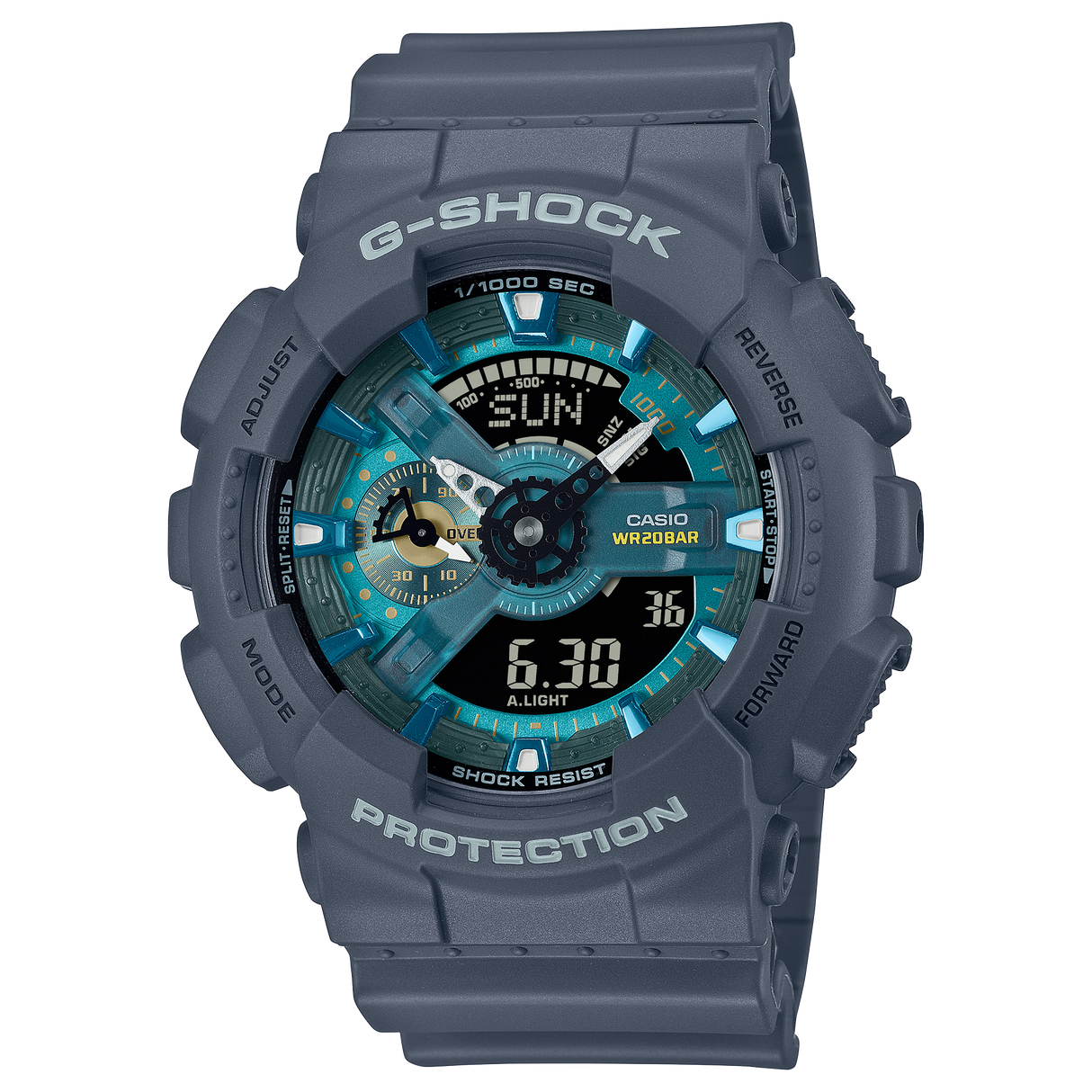 GA-110 Reloj G-Shock Pulsera de Resina para Hombre Doble hora