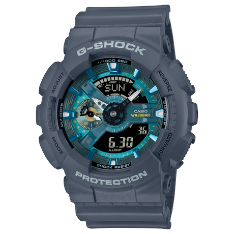 GA-110 Reloj G-Shock Pulsera de Resina para Hombre Doble hora