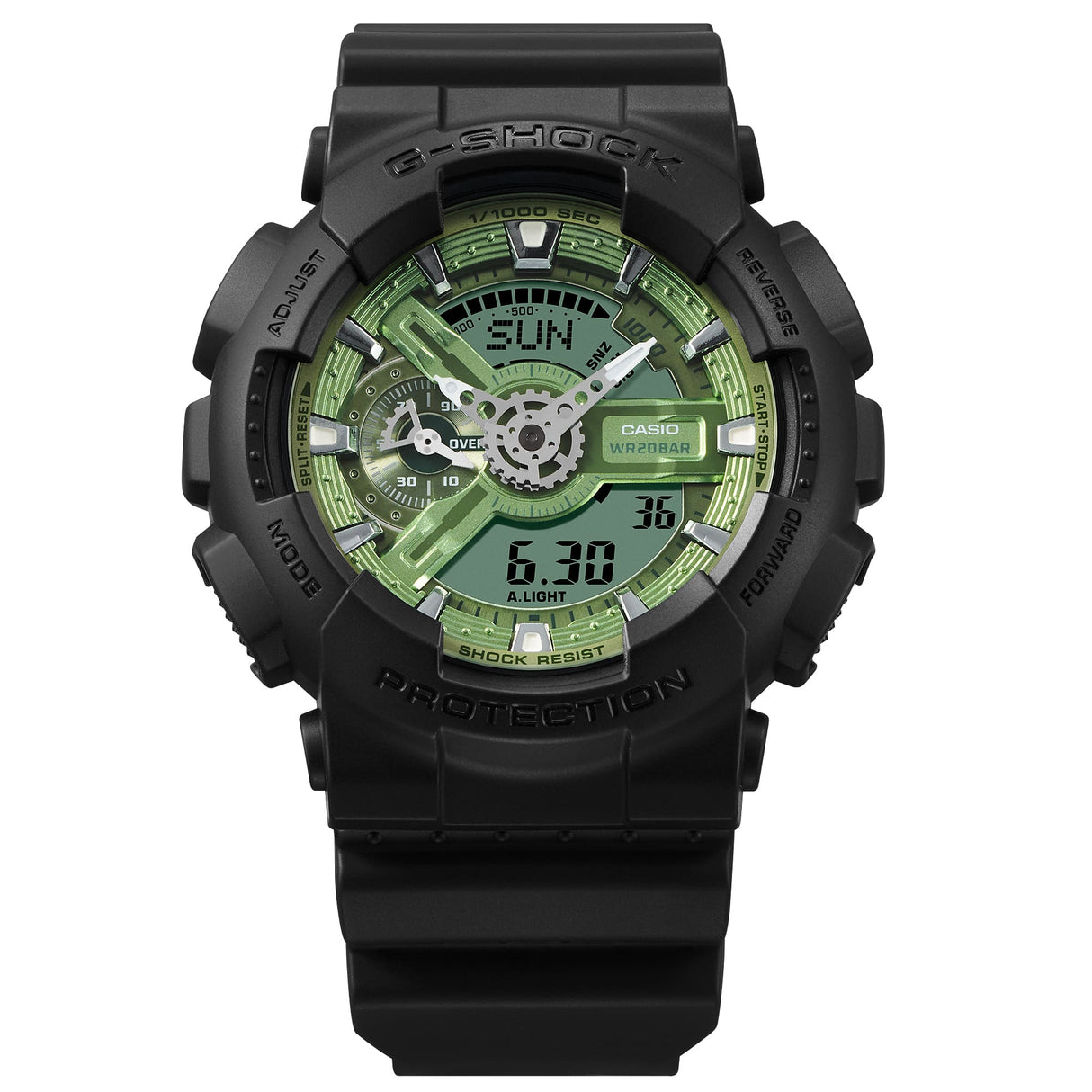 GA-110 Reloj G-Shock Pulsera de Resina para Hombre Doble hora