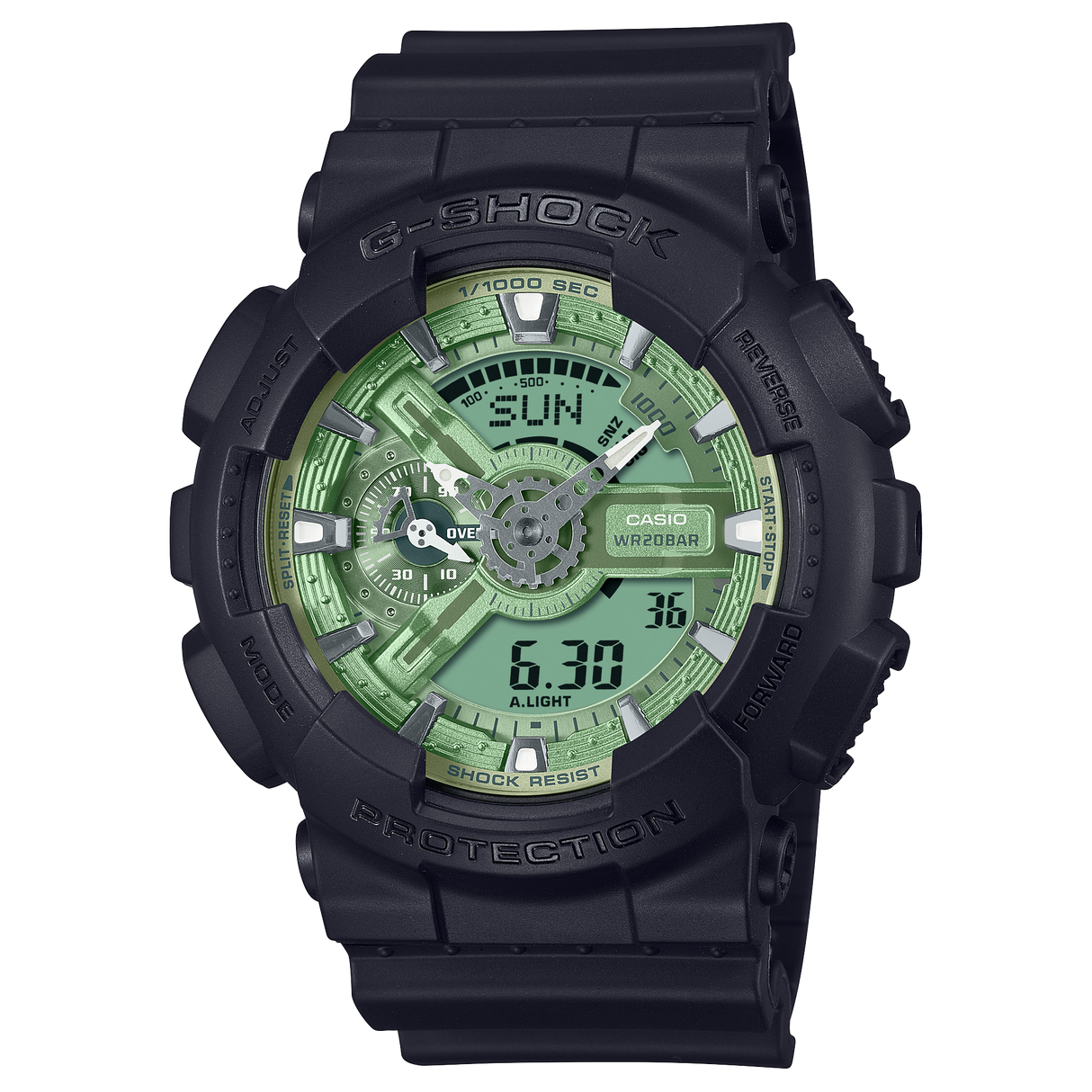 GA-110 Reloj G-Shock Pulsera de Resina para Hombre Doble hora