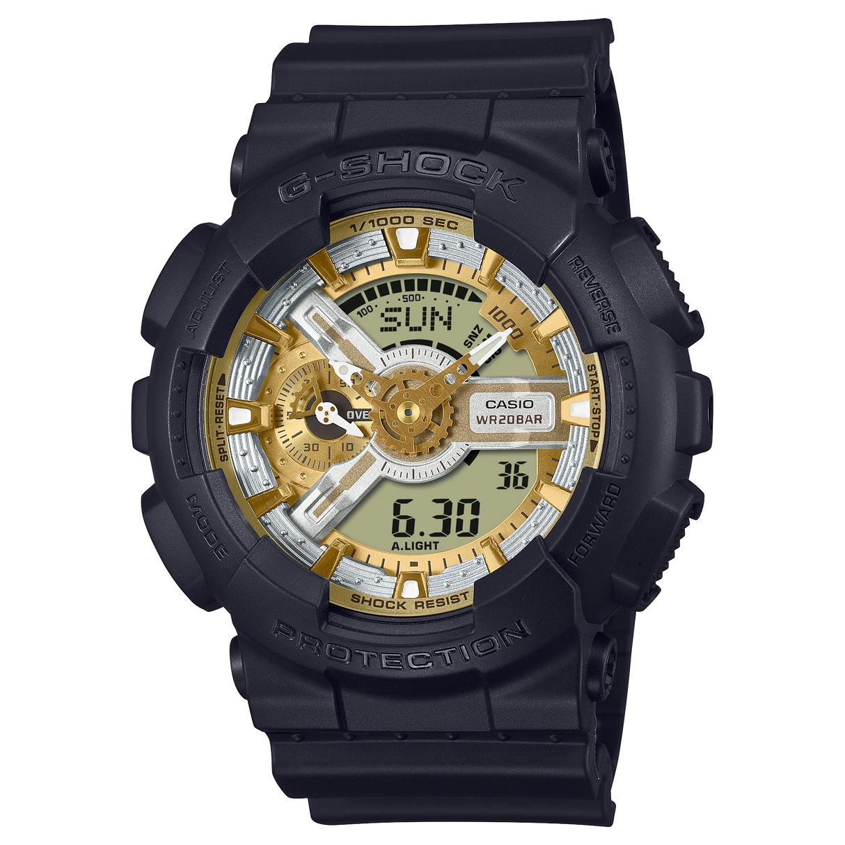 GA-110 Reloj G-Shock Pulsera de Resina para Hombre Doble hora