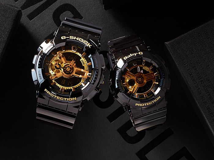GA-110 Reloj G-Shock Pulsera de Resina para Hombre Doble hora