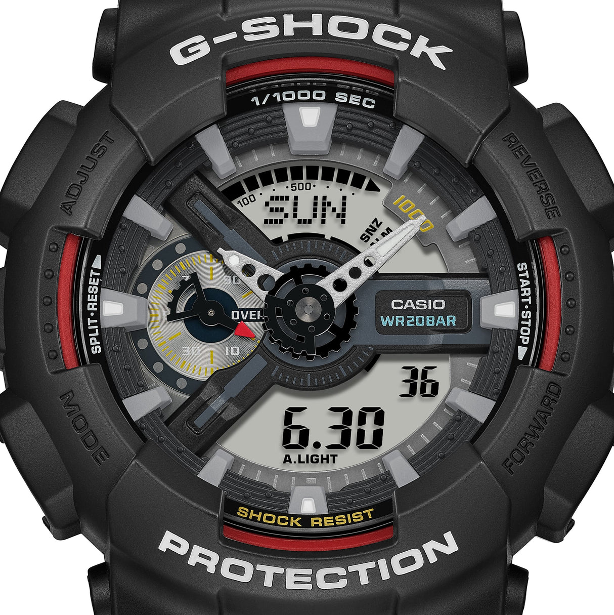 GA-110 Reloj G-Shock Pulsera de Resina para Hombre Doble hora
