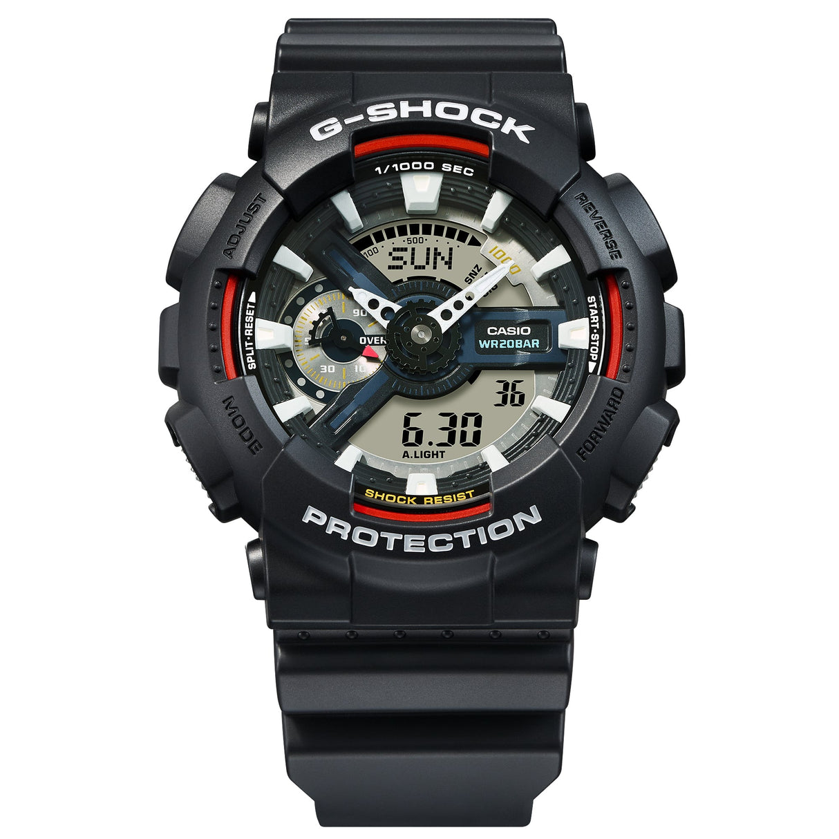 GA-110 Reloj G-Shock Pulsera de Resina para Hombre Doble hora