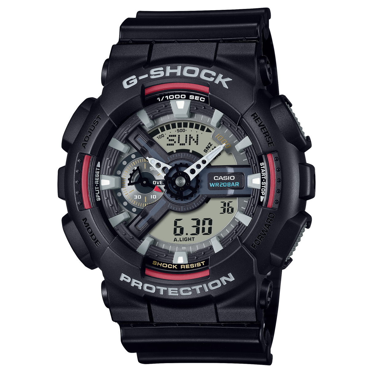 GA-110 Reloj G-Shock Pulsera de Resina para Hombre Doble hora
