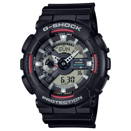 GA-110 Reloj G-Shock Pulsera de Resina para Hombre Doble hora