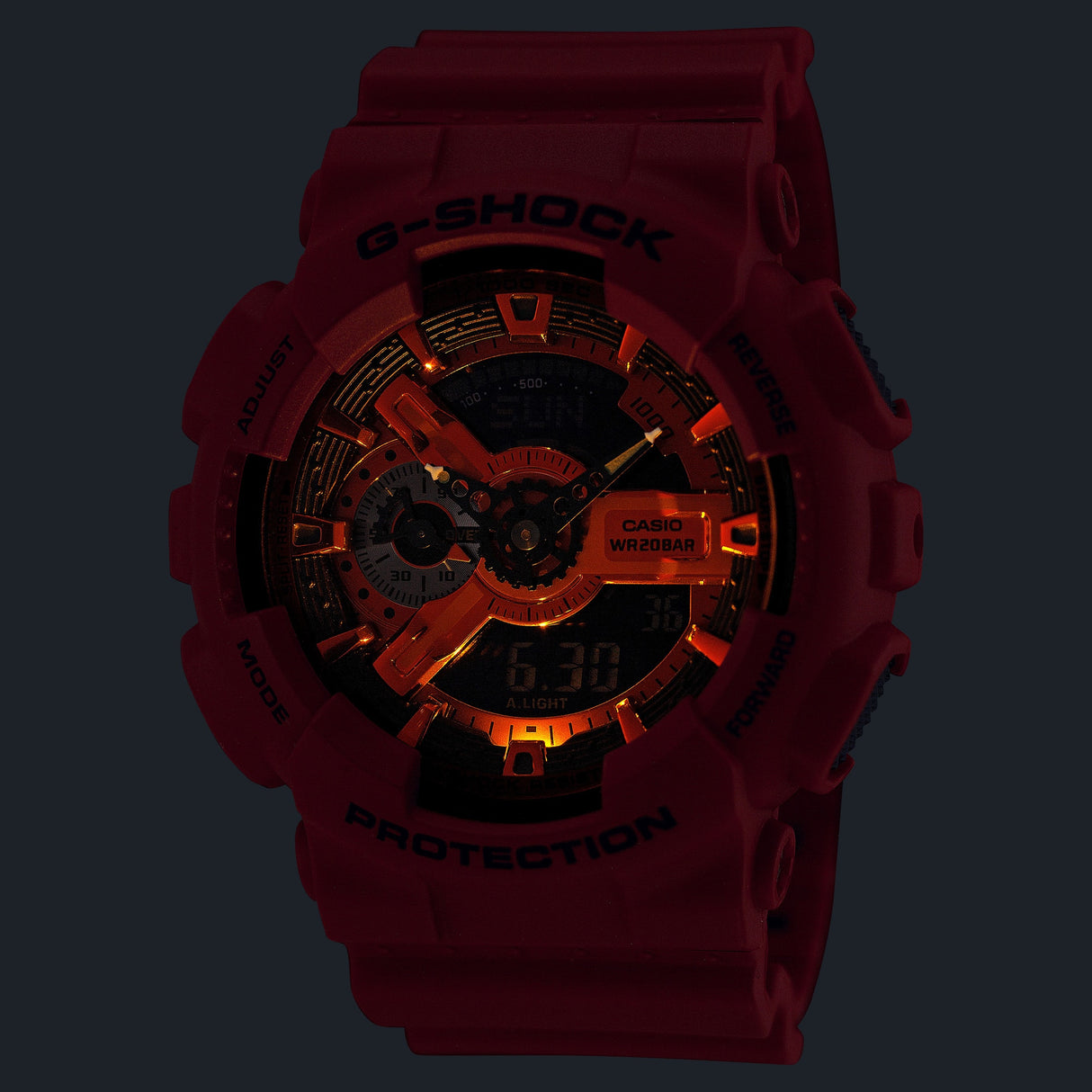GA-110 Reloj G-Shock Pulsera de Resina para Hombre Doble hora