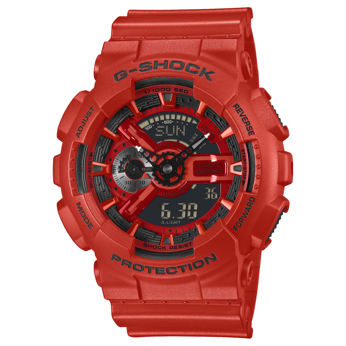 GA-110 Reloj G-Shock Pulsera de Resina para Hombre Doble hora