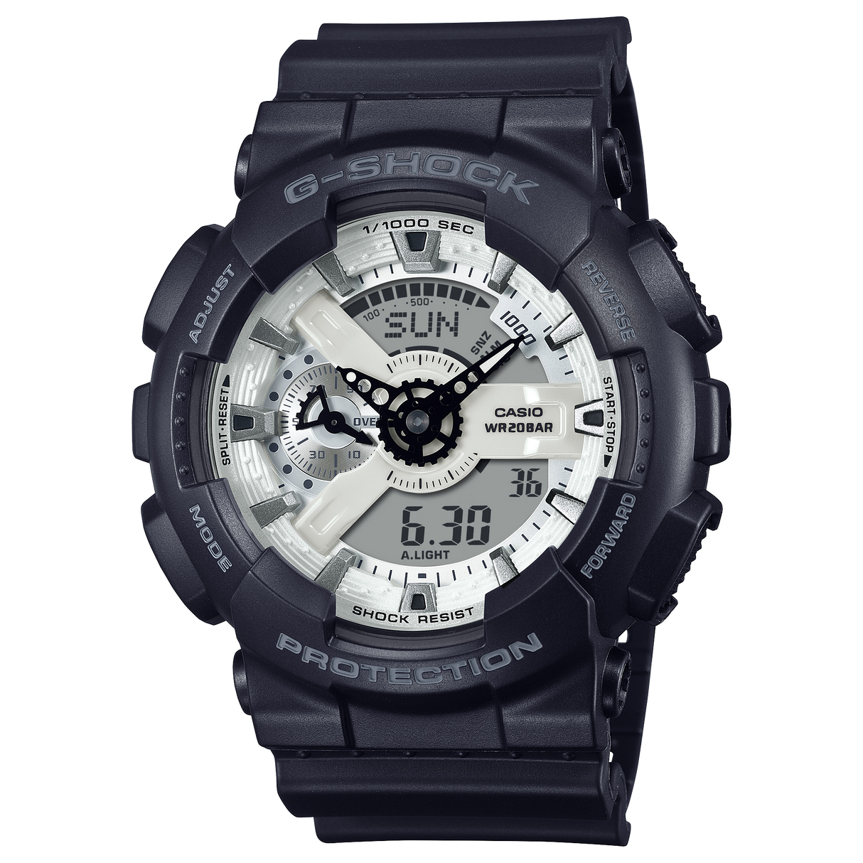 GA-110 Reloj G-Shock Pulsera de Resina para Hombre Doble hora