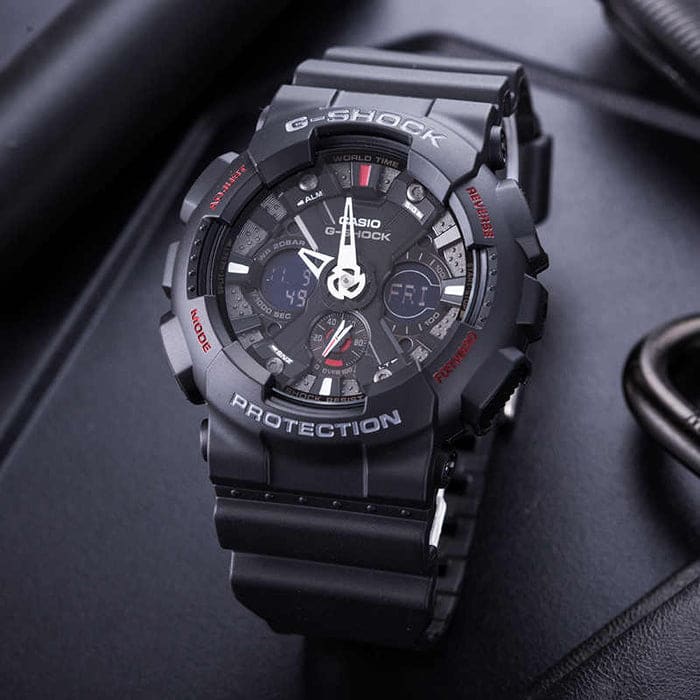 GA-120 Reloj G-Shock para Hombre correa de silicona