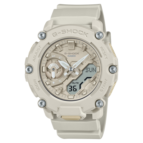 GA-2100 Reloj G-Shock Pulsera de Caucho para Hombre Doble hora