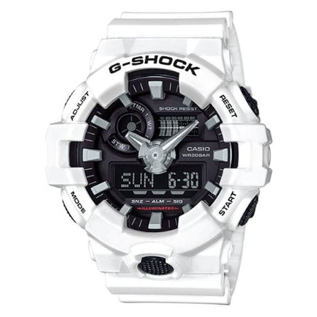 GA-700 Reloj G-Shock Pulsera de Caucho para Hombre Doble hora