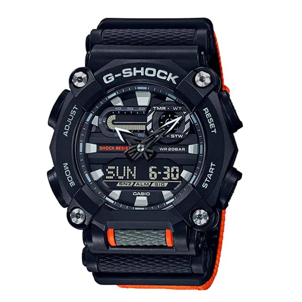 GA-900 Reloj G-Shock Pulsera de Resina para Hombre Doble hora