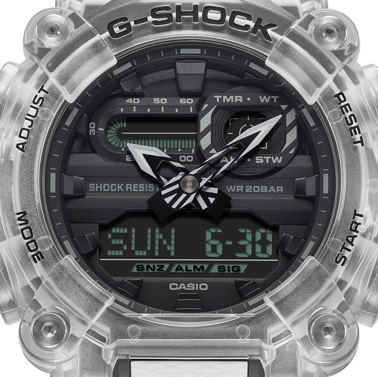 GA-900 Reloj G-Shock Pulsera de Resina para Hombre Doble hora