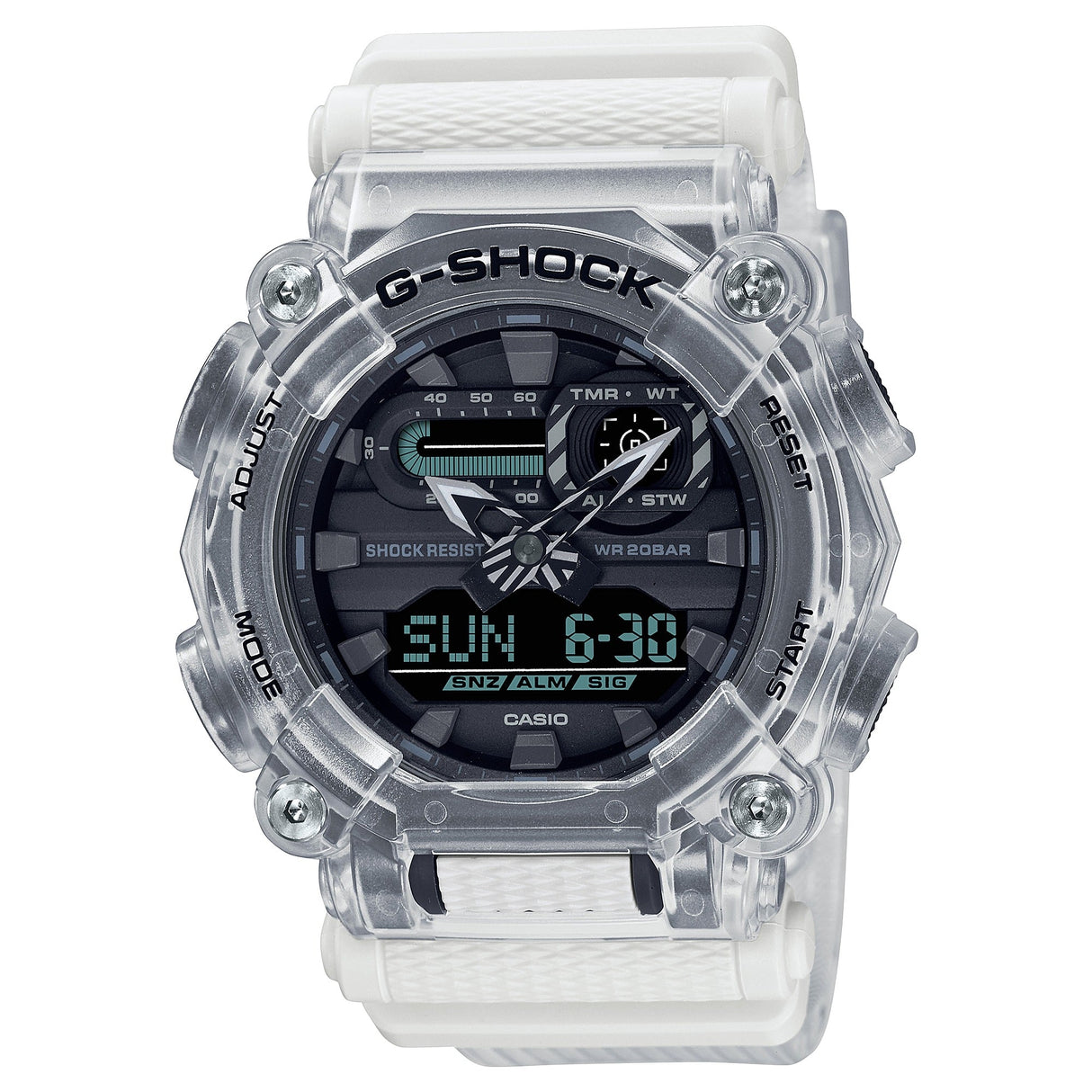 GA-900 Reloj G-Shock Pulsera de Resina para Hombre Doble hora