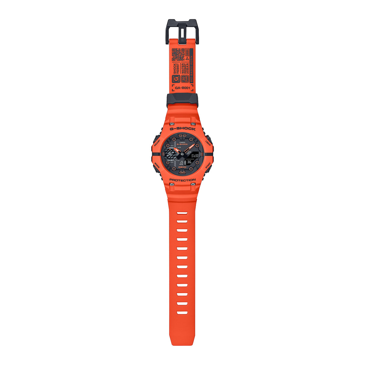 GA-B001 Reloj G-Shock Pulsera de Resina para Hombre Doble hora Bluetooth