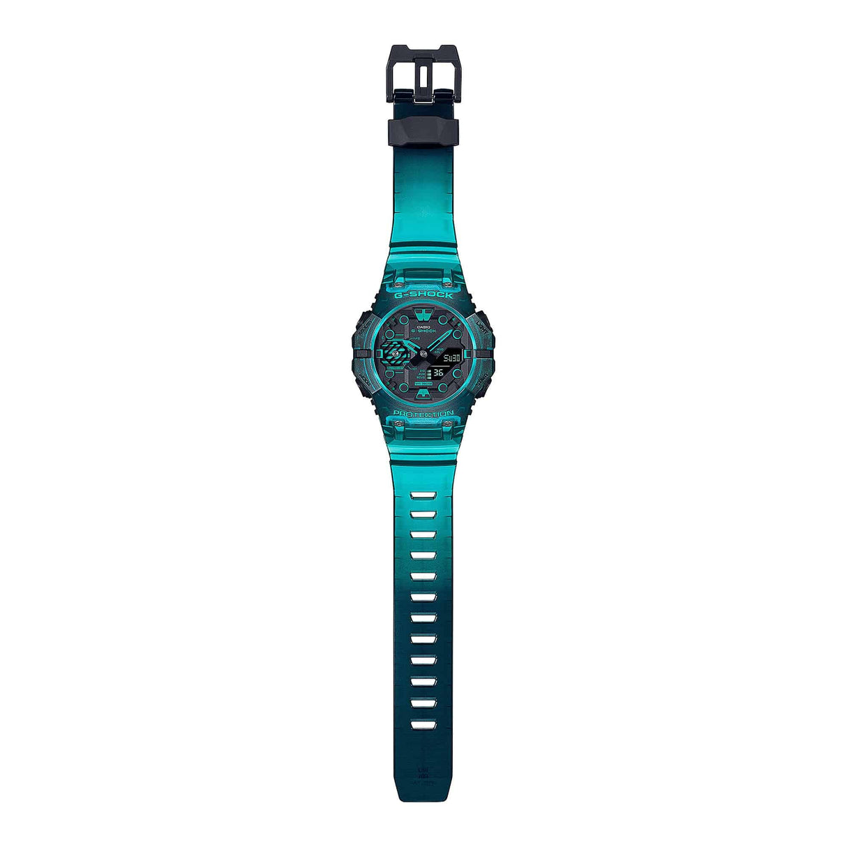 GA-B001 Reloj G-Shock Pulsera de Resina para Hombre Doble hora Bluetooth