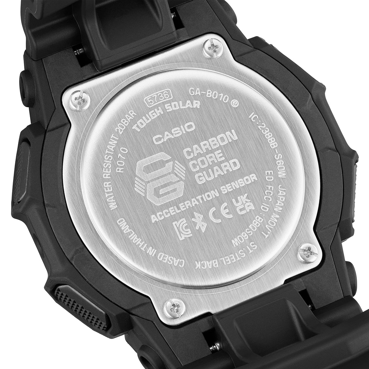 GA-B010 Reloj G-Shock de hombre pulsera de caucho bluetooth