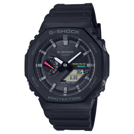 GA-B2100 Reloj G-Shock Pulsera de Goma para Hombre Doble hora Bluetooth