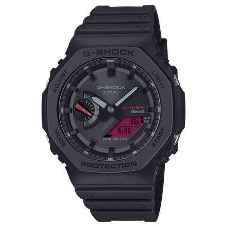 GA-B2100 Reloj G-Shock Pulsera de Goma para Hombre Doble hora Bluetooth