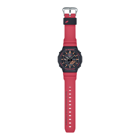 GA-B2100CD-1A4 G-Shock Galápagos Fundación Charles Darwin Reloj de caballero correa de resina doble hora