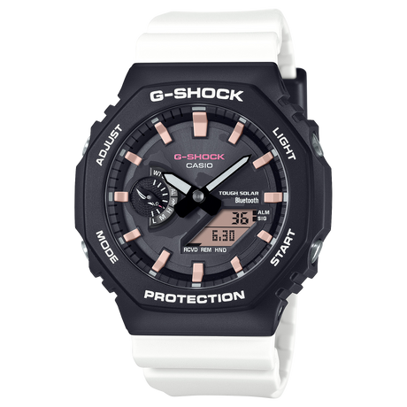 GA-B2100 Reloj G-Shock Pulsera de Goma para Hombre Doble hora Bluetooth