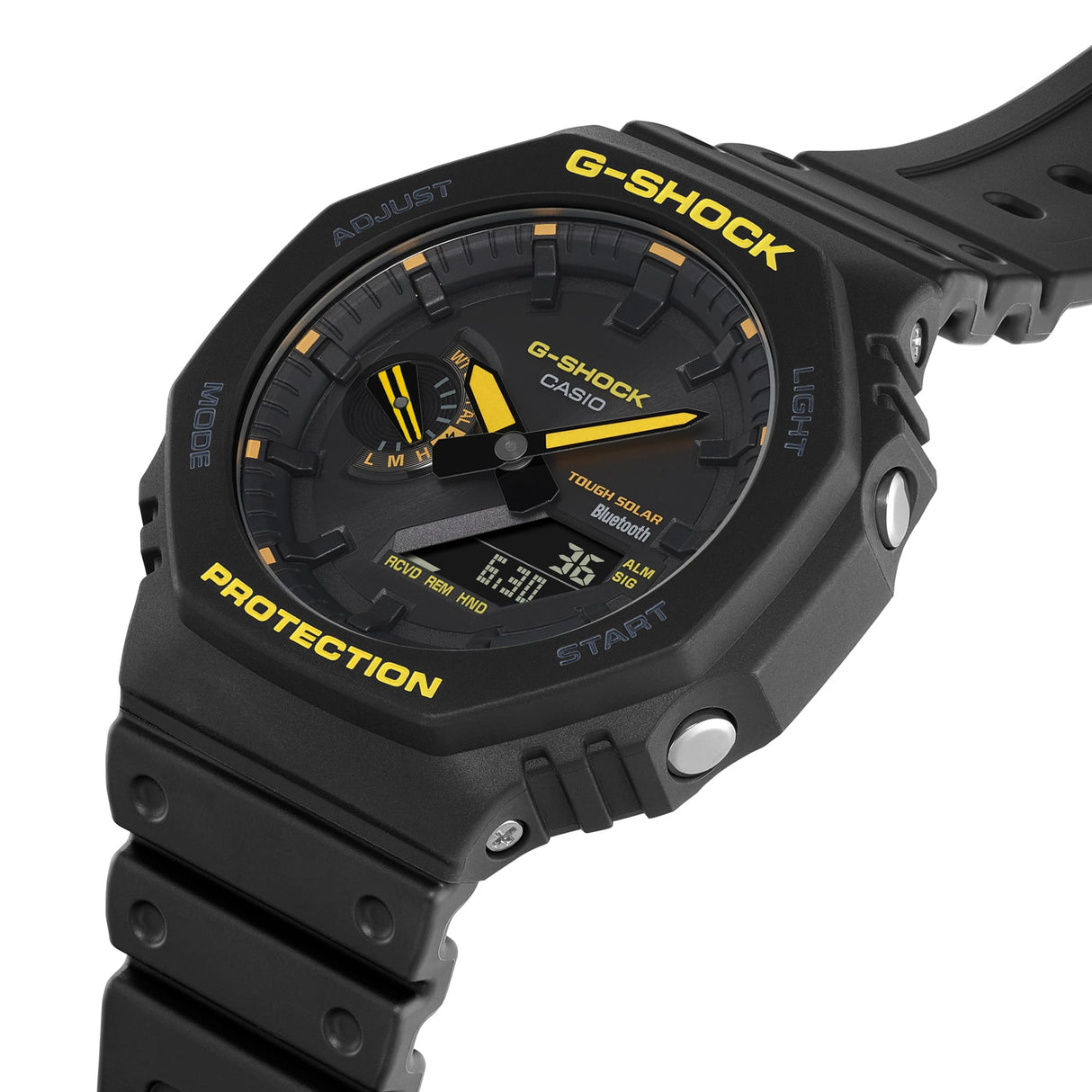 GA-B2100 Reloj G-Shock Pulsera de Goma para Hombre Doble hora Bluetooth