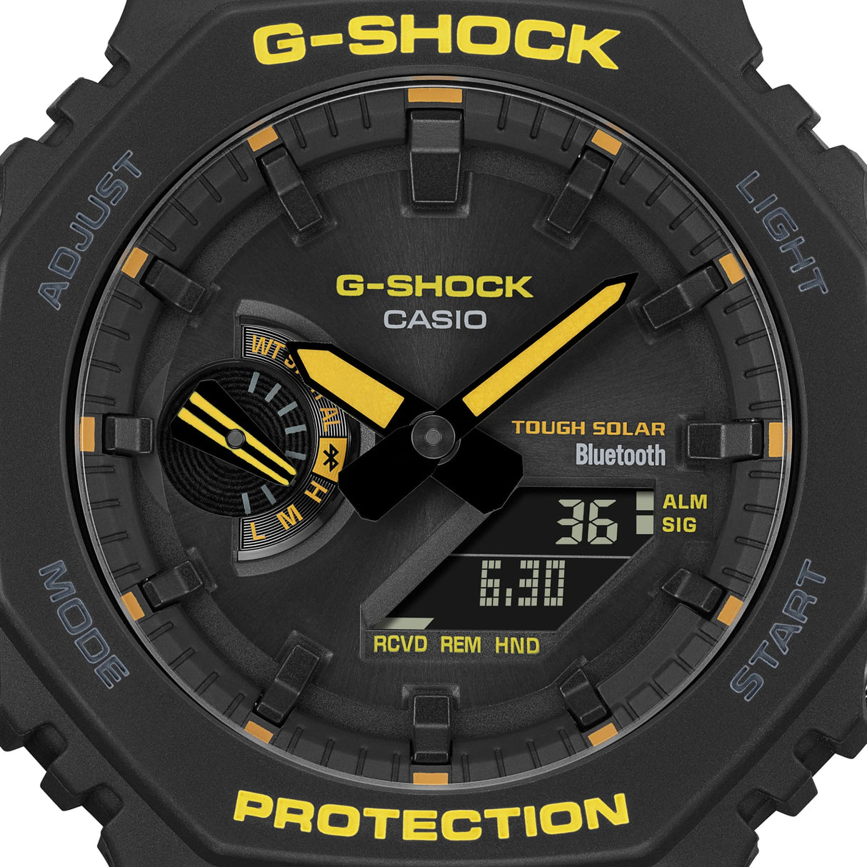 GA-B2100 Reloj G-Shock Pulsera de Goma para Hombre Doble hora Bluetooth