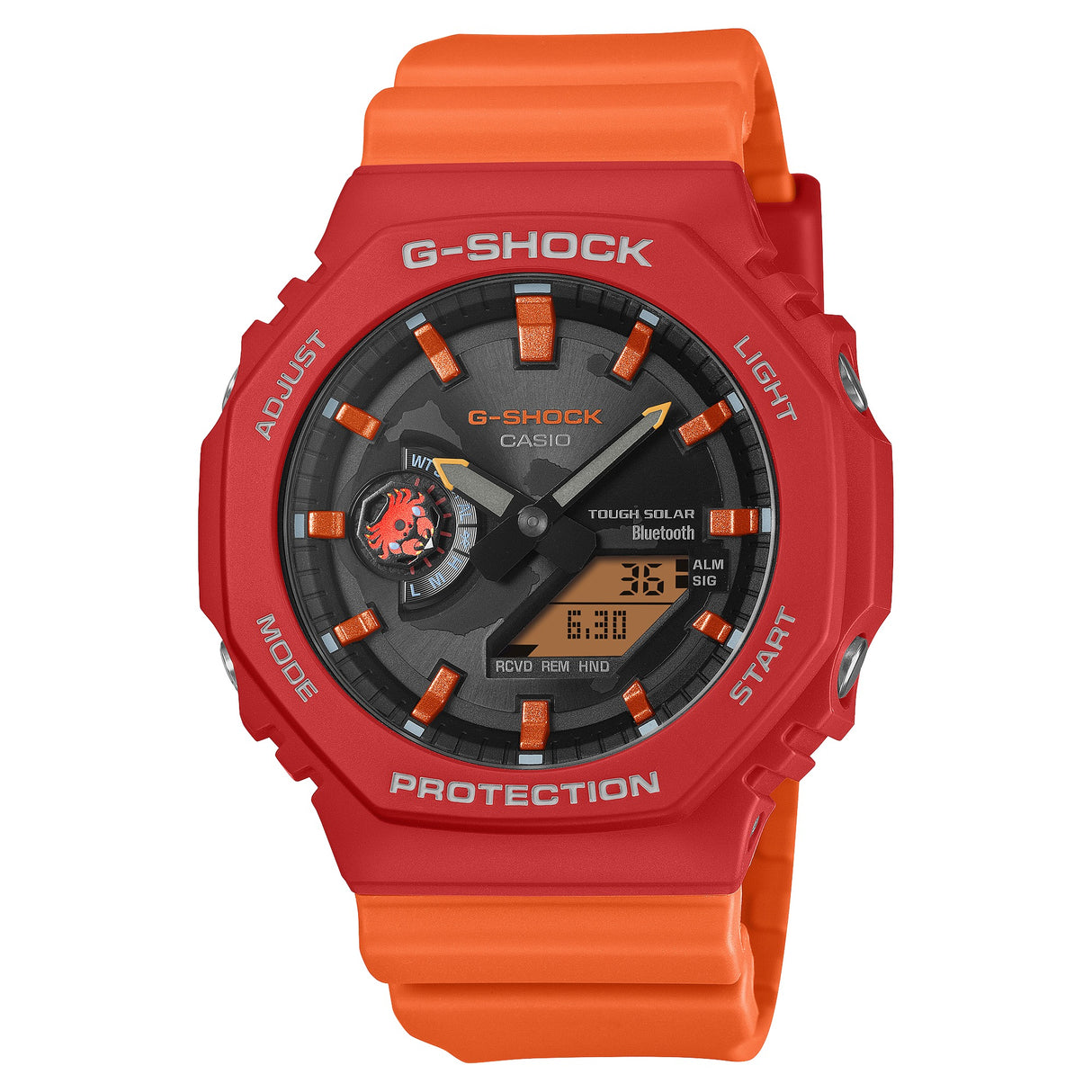 GA-B2100DF-1A Reloj G-Shock x Charles Darwin Foundation de hombre pulsera de resina Bluetooth