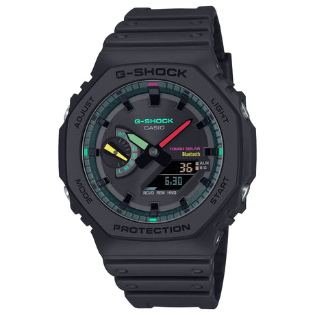 GA-B2100 Reloj G-Shock Pulsera de Goma para Hombre Doble hora Bluetooth