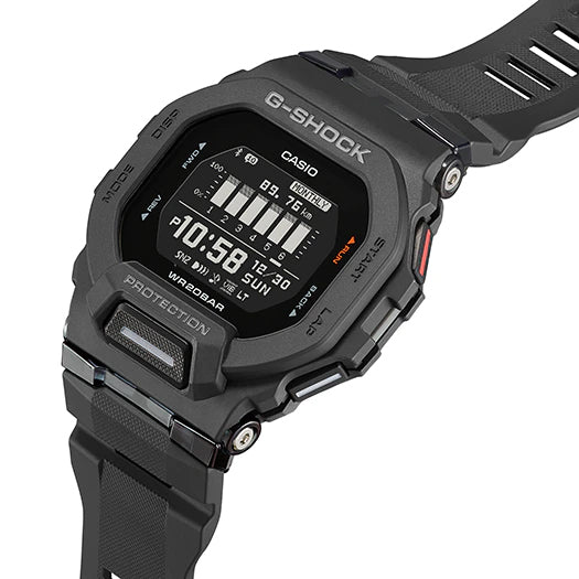 GBD-200 Reloj G-Shock Pulsera de Caucho para Hombre Digital Bluetooth