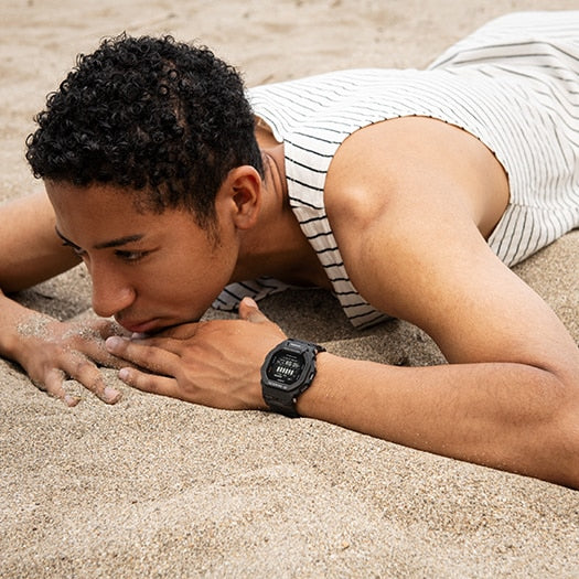 GBD-200 Reloj G-Shock Pulsera de Caucho para Hombre Digital Bluetooth