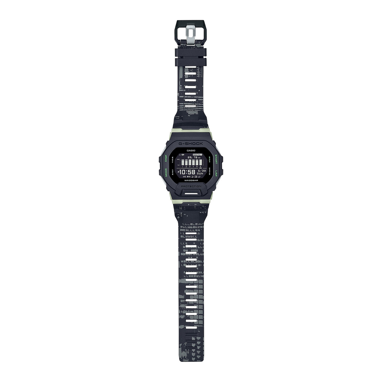 GBD-200 Reloj G-Shock Pulsera de Caucho para Hombre Digital Bluetooth