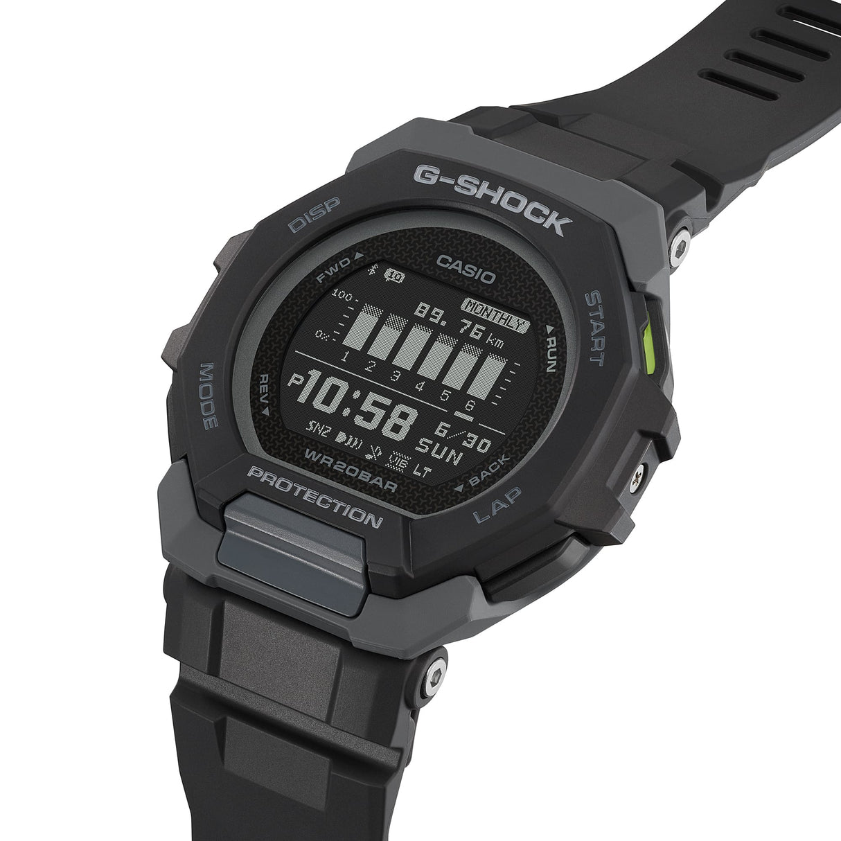 GBD-300 Reloj G-Shock digital conexión a celular pulsera de resina Bluetooth