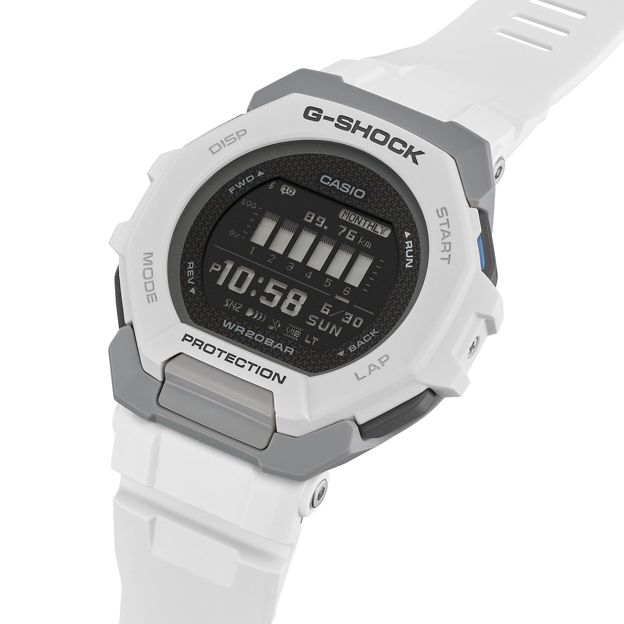 GBD-300 Reloj G-Shock digital conexión a celular pulsera de resina Bluetooth