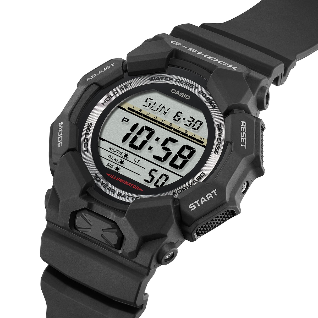 GD-010 Reloj G-Shock para caballero pulsera de Resina 10 años de batería