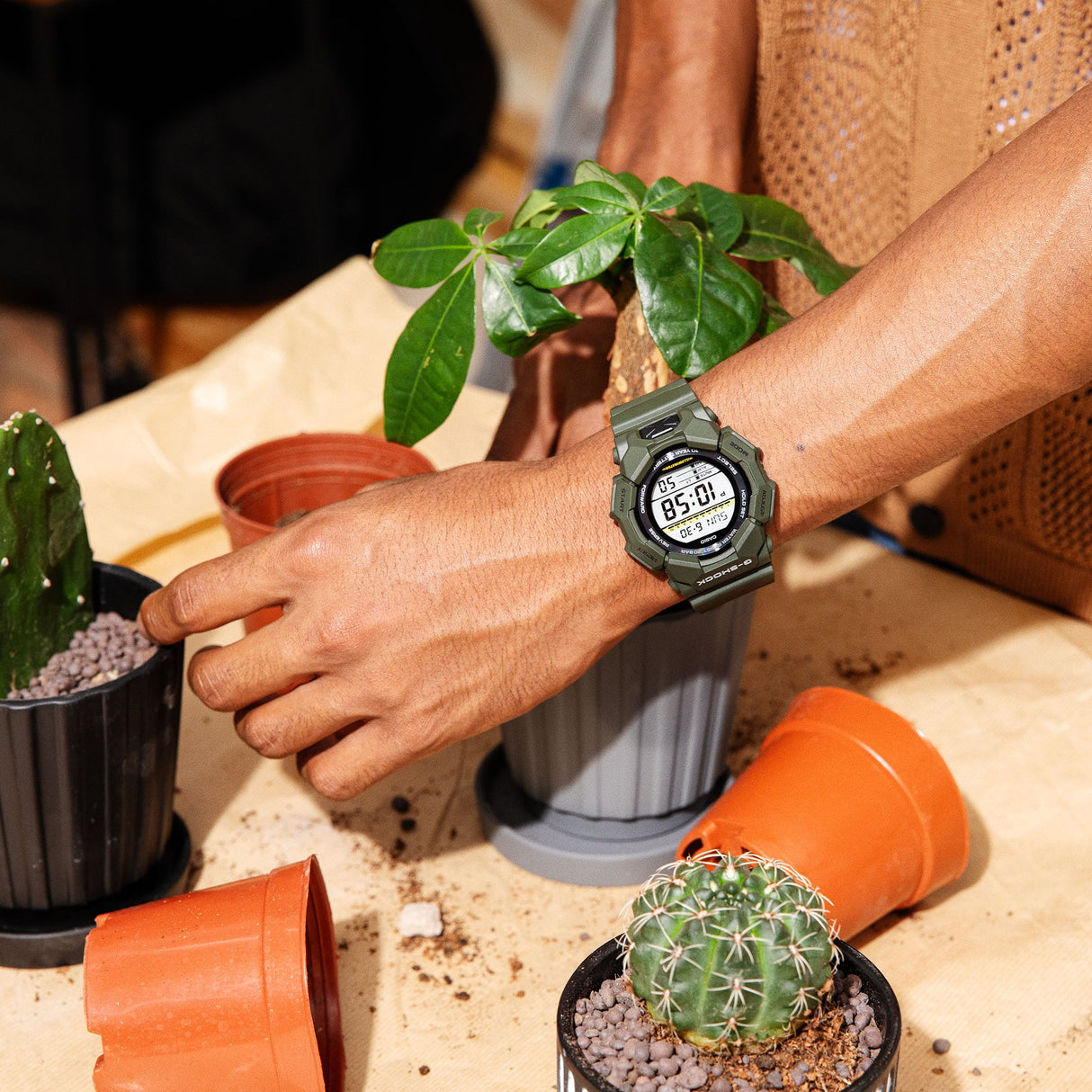 GD-010 Reloj G-Shock para caballero pulsera de Resina 10 años de batería