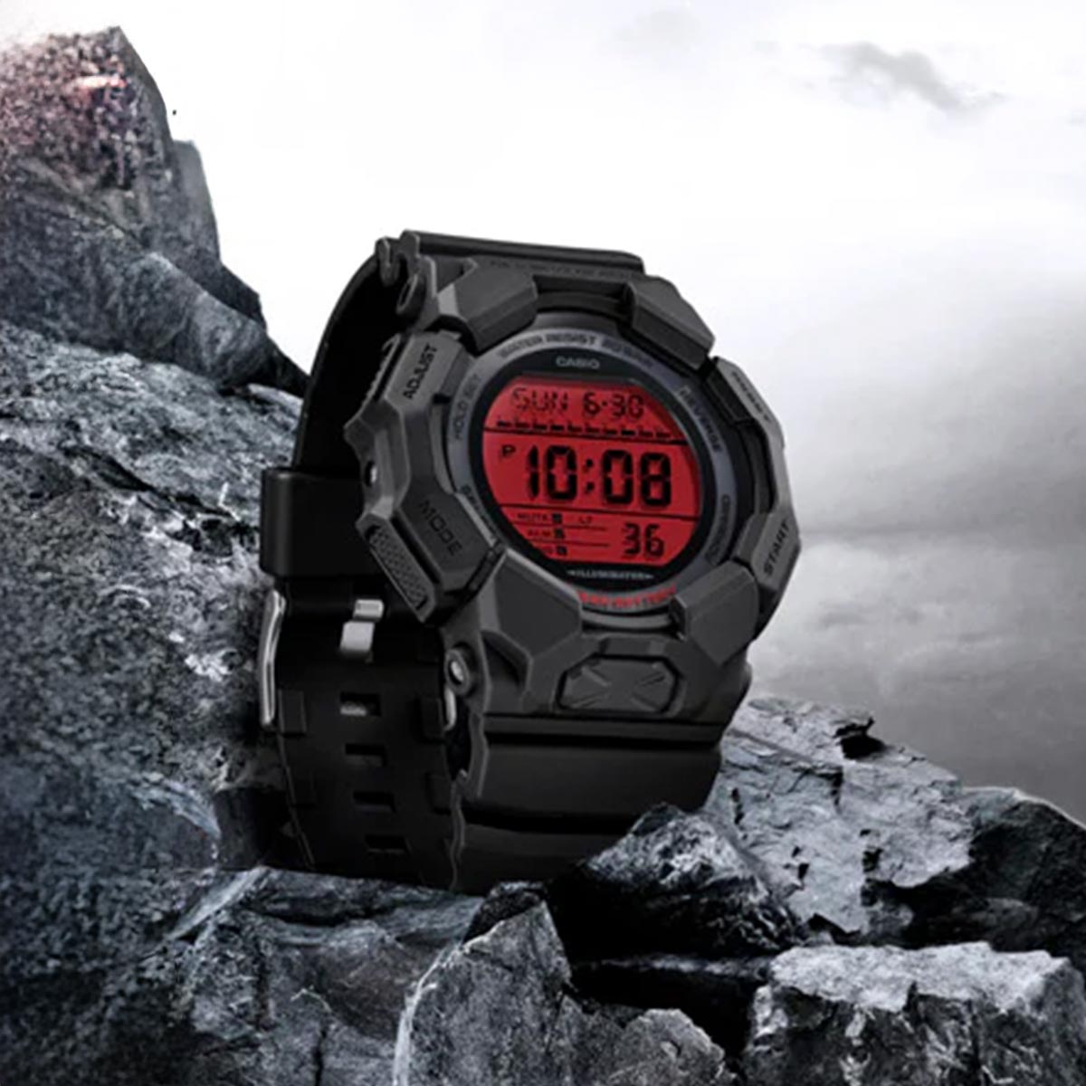GD-010 Reloj G-Shock para caballero pulsera de Resina 10 años de batería