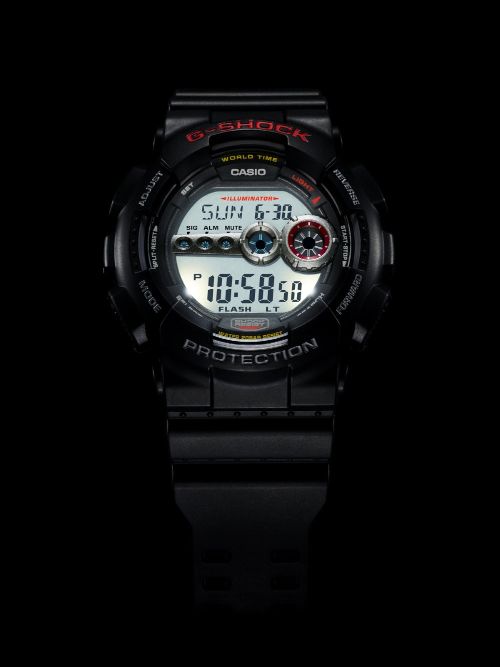GD-100 Reloj G-Shock de hombre pulsera de resina