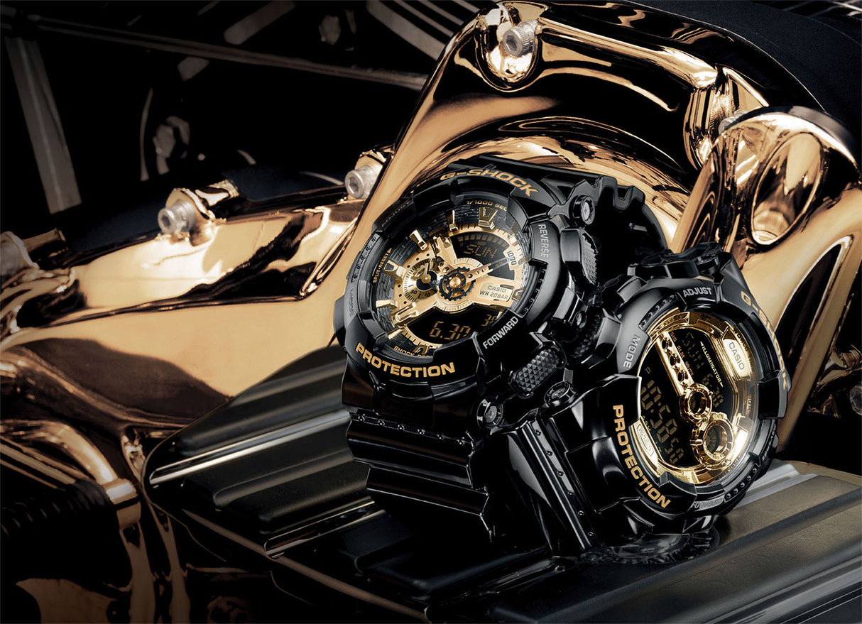 GD-100GB Reloj G-Shock de caballero banda de caucho digital