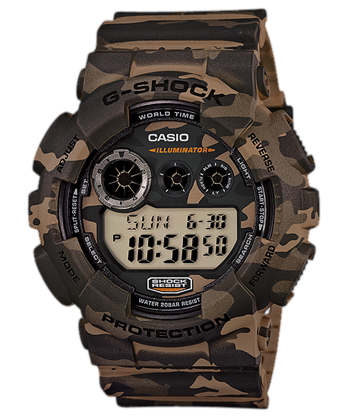 GD-120 Reloj G-Shock de hombre correa de silicona