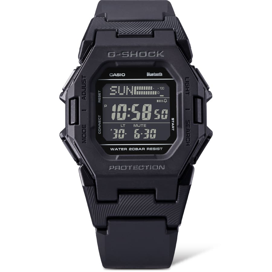 GD-B500 Reloj G-Shock Digital para Hombre pulsera de Caucho Bluetooth