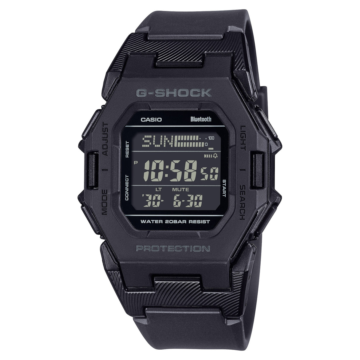 GD-B500 Reloj G-Shock Digital para Hombre pulsera de Caucho Bluetooth
