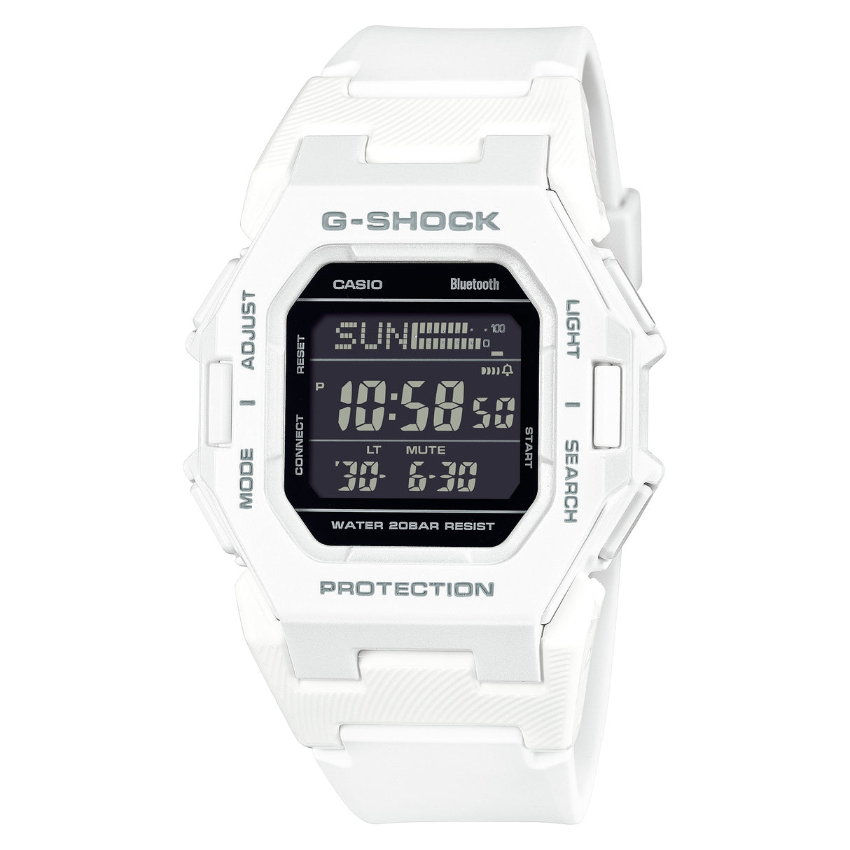 GD-B500 Reloj G-Shock Digital para Hombre pulsera de Caucho Bluetooth