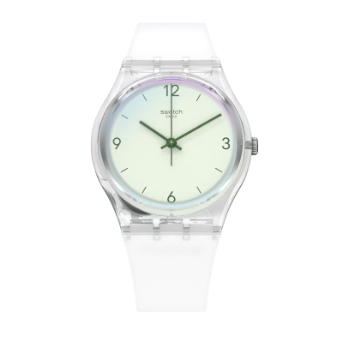 GE294 Reloj Swatch Swan Lake de dama banda de resina