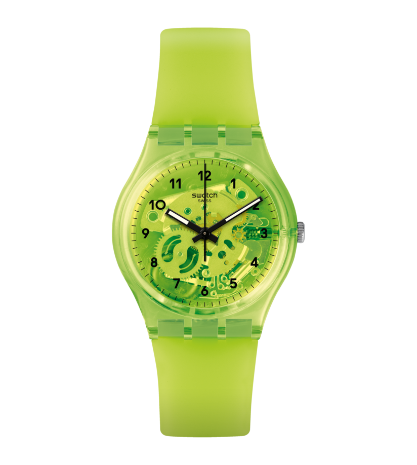 GG227 Reloj Swatch Lemon Flavour de mujer pulsera de resina