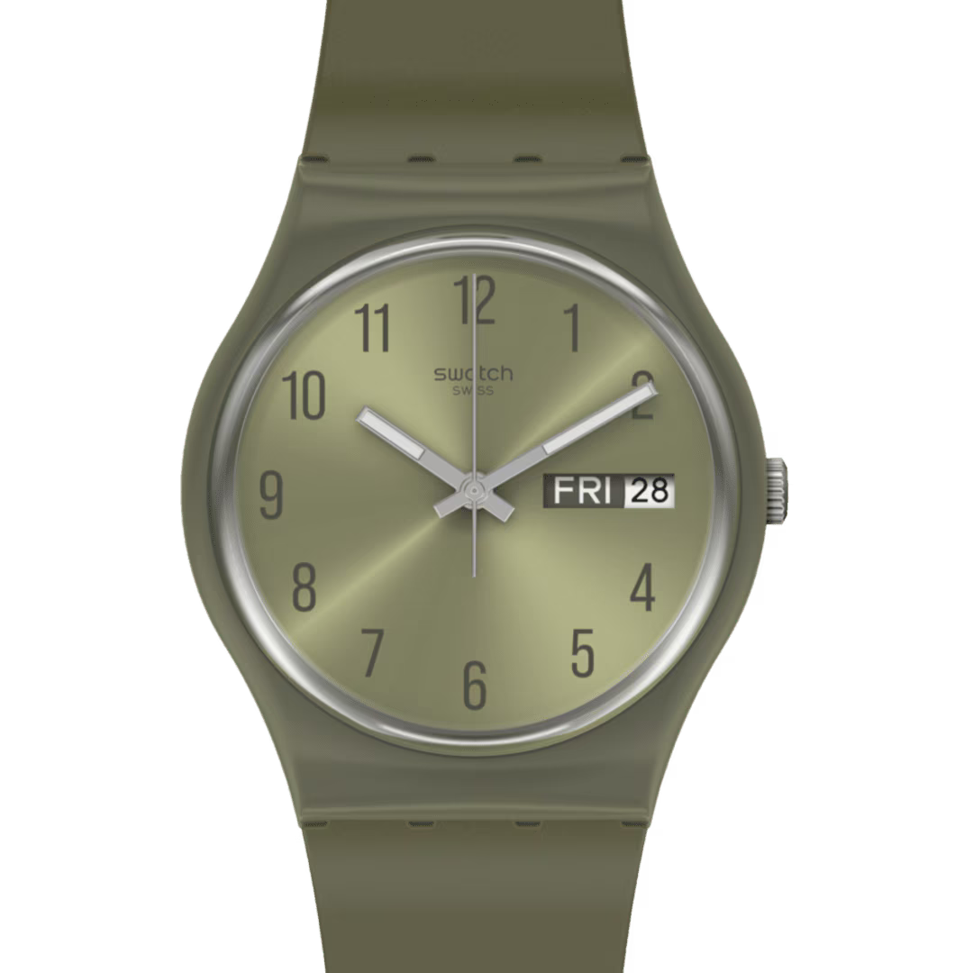 GG712 Reloj Swatch Análogo Unisex Pulsera de Caucho