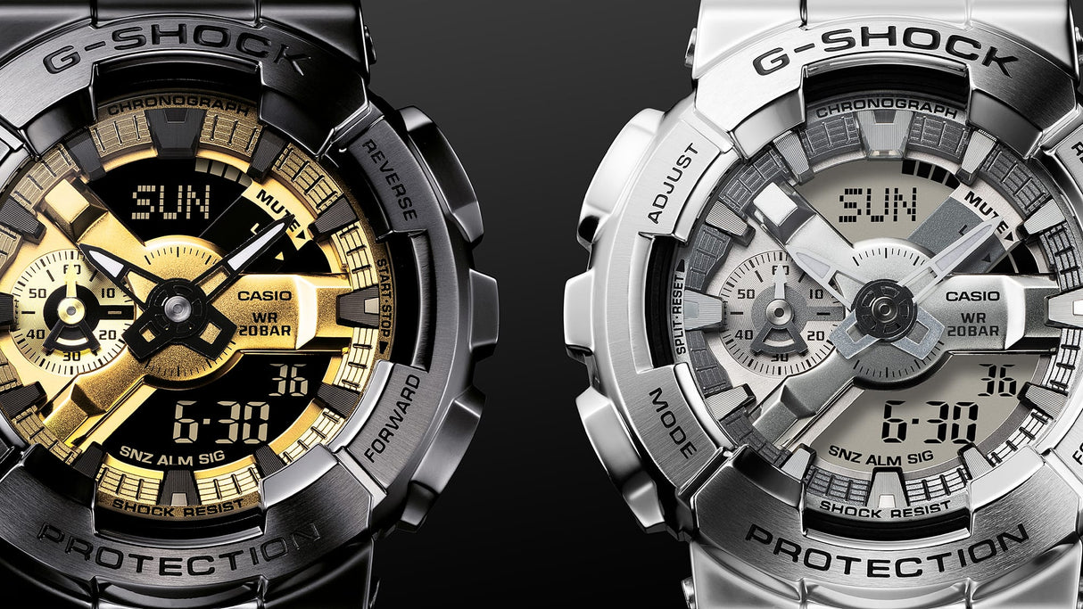 GM-110 Reloj G-Shock de hombre correa de metal