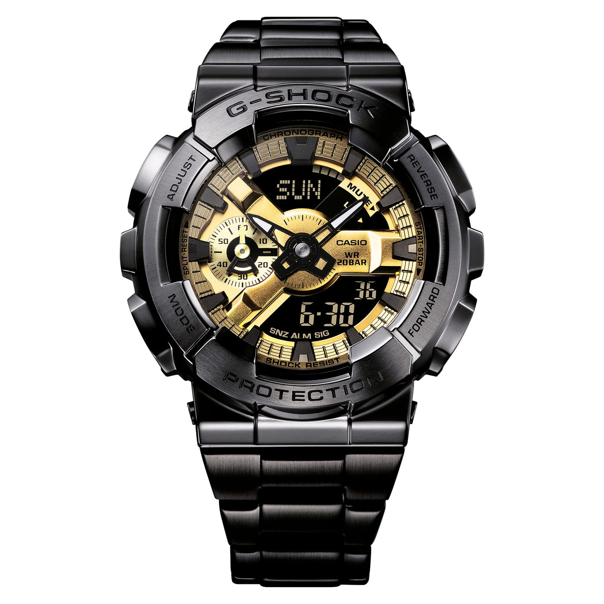 GM-110 Reloj G-Shock de hombre correa de metal